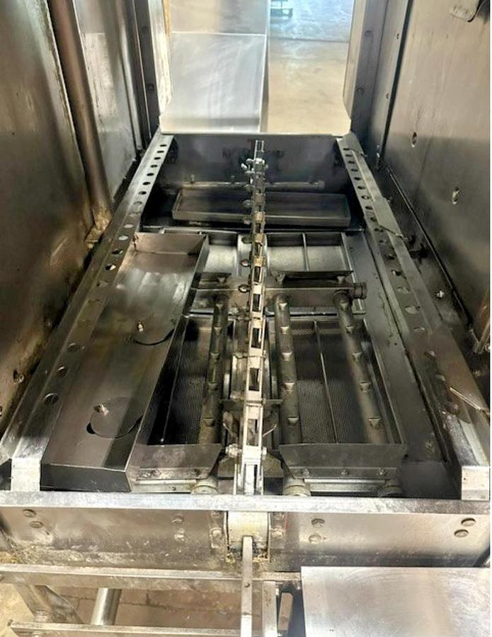 Used American Dish Service Model: ADC-44 High R-L Dishwasher with Ecolab Rinse Agent System and Hood Unit