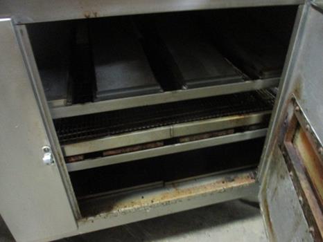 Used Lincoln 1040 Double Gas Conveyor Pizza Ovens