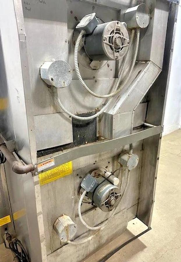 Used VULCAN SG1010T" COMMERCIAL N GAS DOUBLE STACK CONVECTION OVEN 