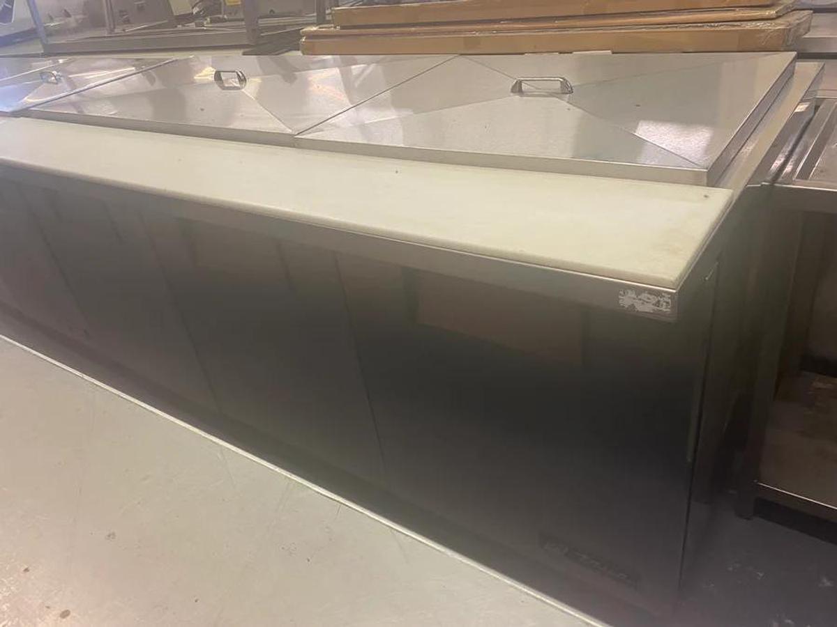 Used True 72” (6 Feet) 3 Drawer Salad Prep Table 