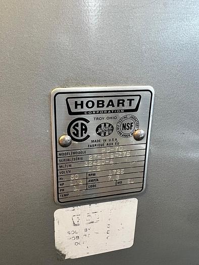 Used Hobart power base for cutting - shredding and grating