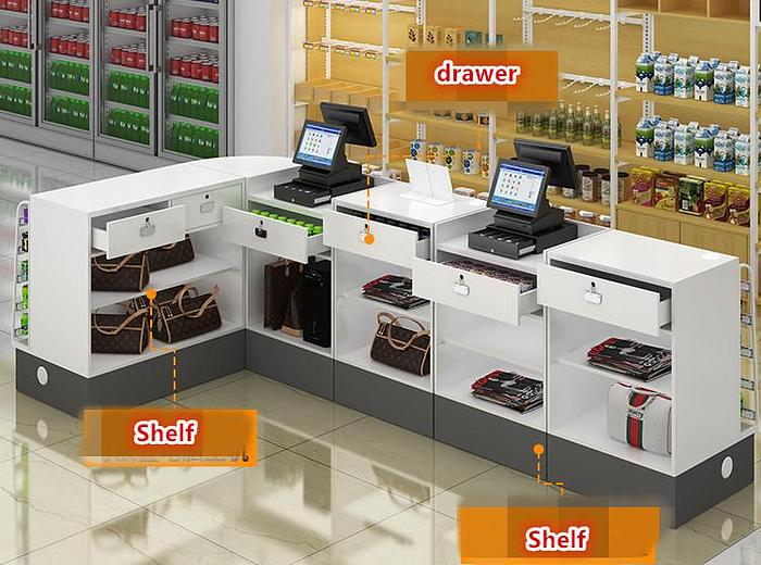 Combination Cashier Counter Components - See video