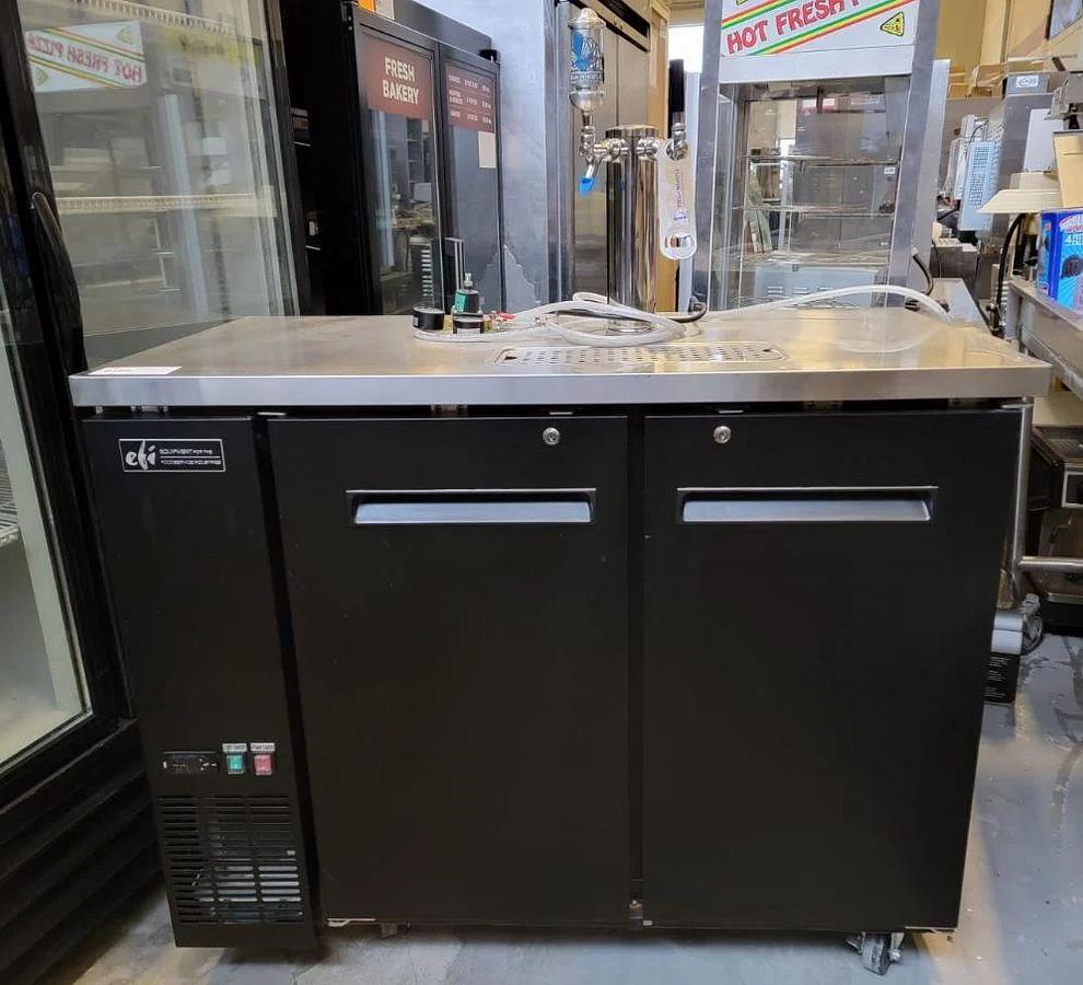 Used EFI CBBDD2-48CC Back Bar Cooler