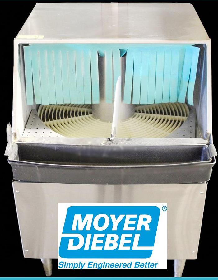Used MOYER DIEBEL ROTARY GLASSWASHER