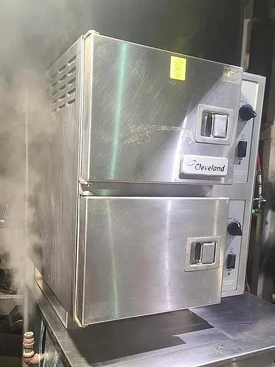 Refurbished Cleveland 2 compartment steamer