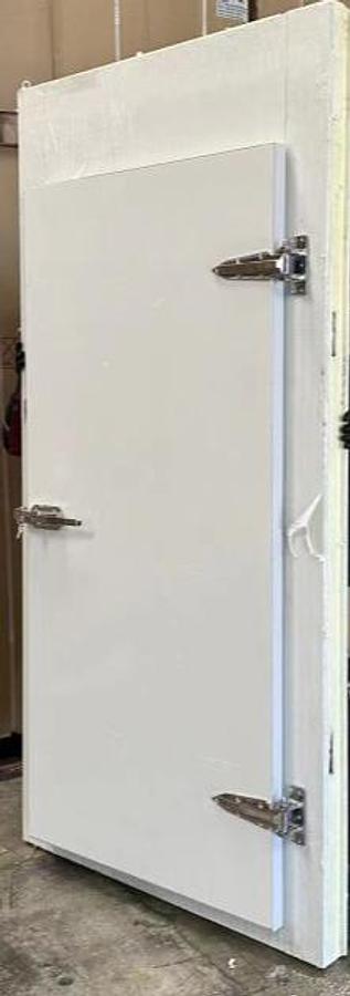 Used Walk in freezer door heated