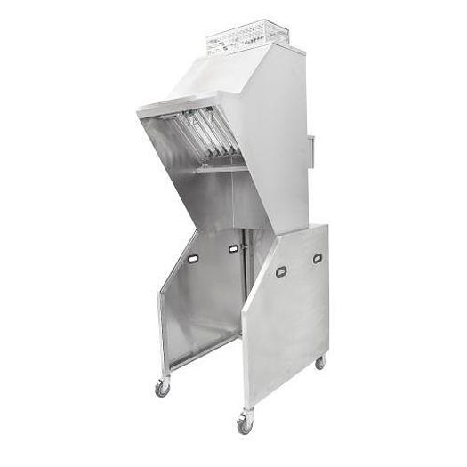 39"Ventless hood - includes fire suppression system