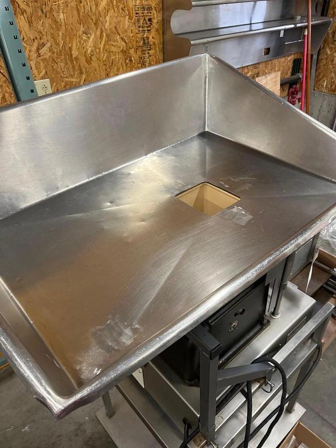 Used Hollymatic Super 54 patty machine with mold plates and accessories