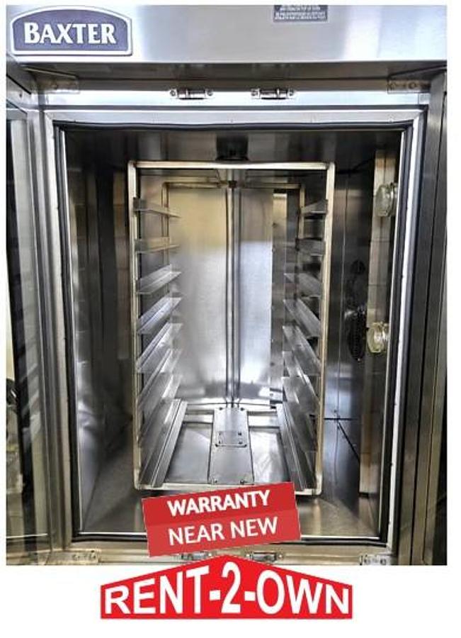 Used Baxter OV310G 48 inches Natural Gas Mini Rotating Rack Convection Oven