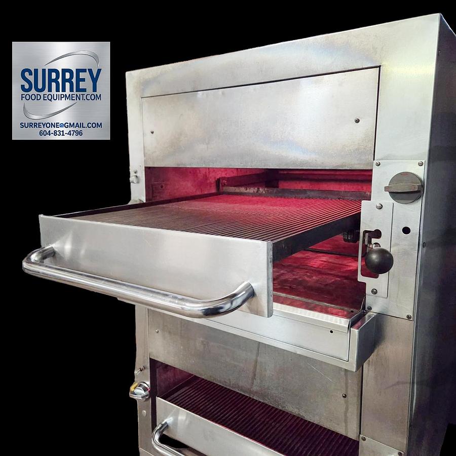 Used Southbend 234R Natural Gas Double Deck Upright Radiant Broiler - SEE VIDEO