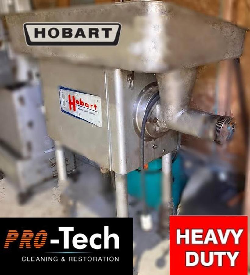 Used Hobart meat grinder - 5 horsepower - powerful unit