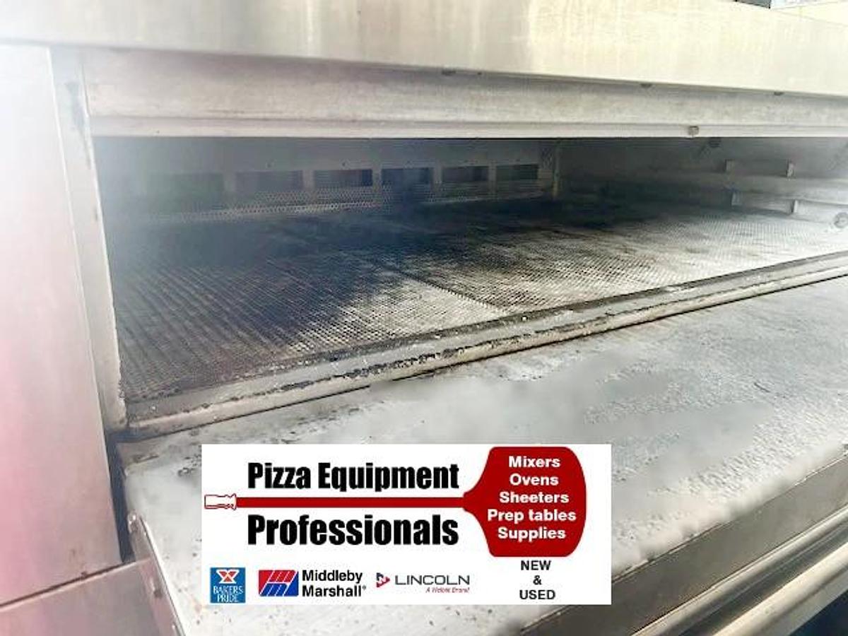 Used Garland G56PT Floor Model Double Pizza Deck Oven - Natural Gas