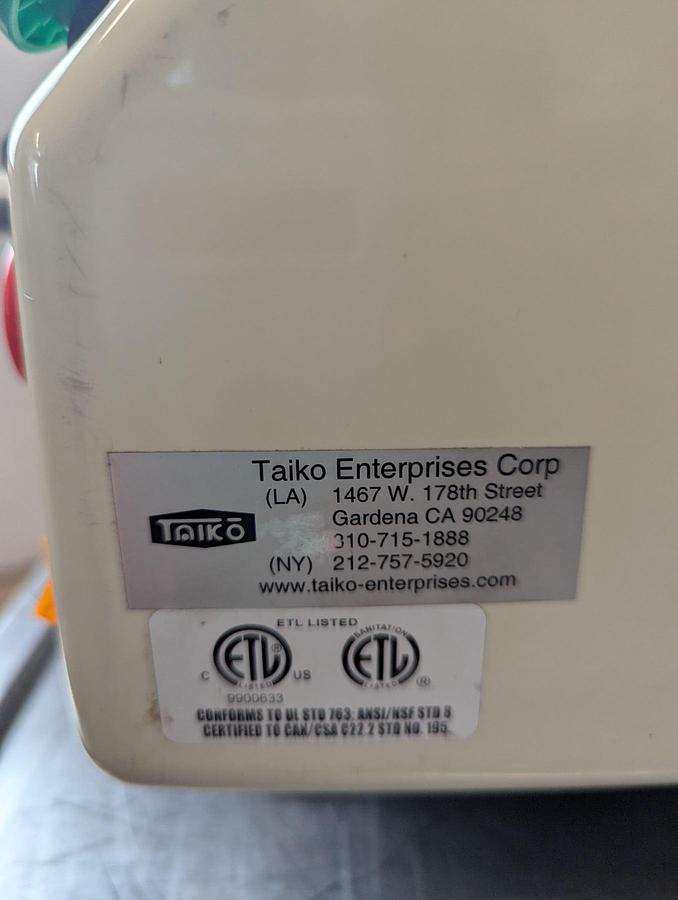 Used XTop TSM-900RS Sushi Roll Machine