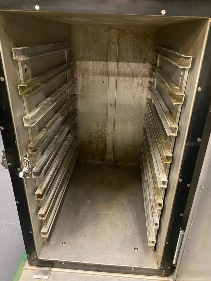 Used Cres-Cor 2 Tray Warming Table and Holding Cabinet