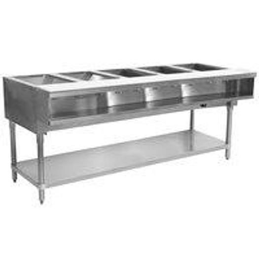 HOT FOOD TABLES - GAS OR PROPANE - 4 SIZES TO CHOOSE FROM