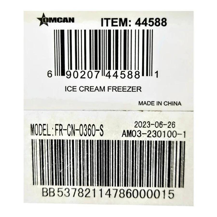 Used Omcan 44588 Ice Cream Freezer with Guard - 49" Flat top -WARRANTY