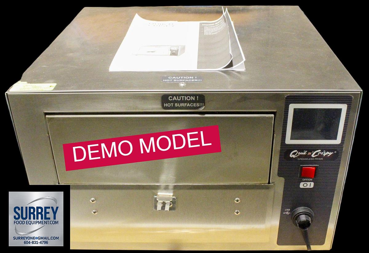 Used QUICK N' CRISPY COMMERCIAL AIR FRYER - demo model