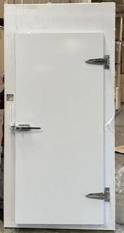 Used Walk in freezer door heated
