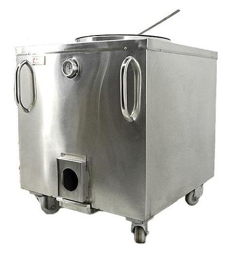 28″ x 30″ Stainless Steel Charcoal Tandoor Clay Oven
