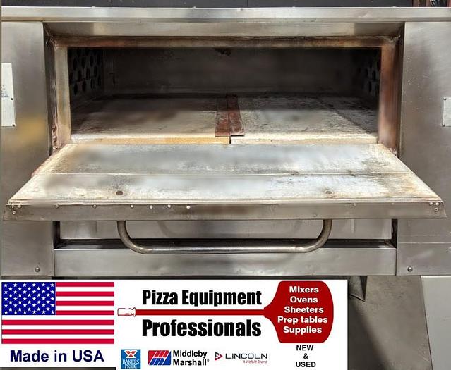 Refurbished Double stacked Bakers Pride Pizza Ovens - 4 available