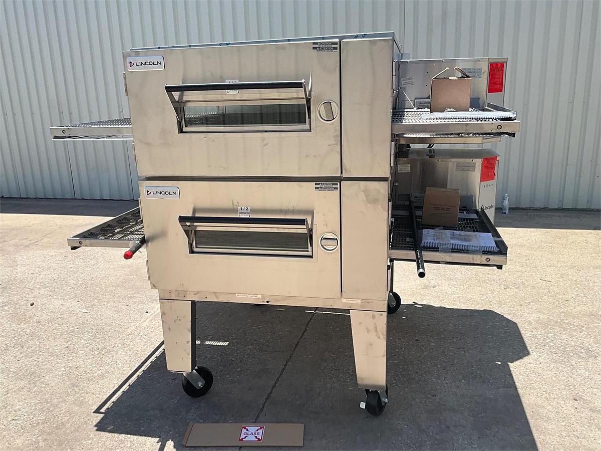 Used 2023 Lincoln gas 1600 double stack conveyor oven - NEVER BEEN USED