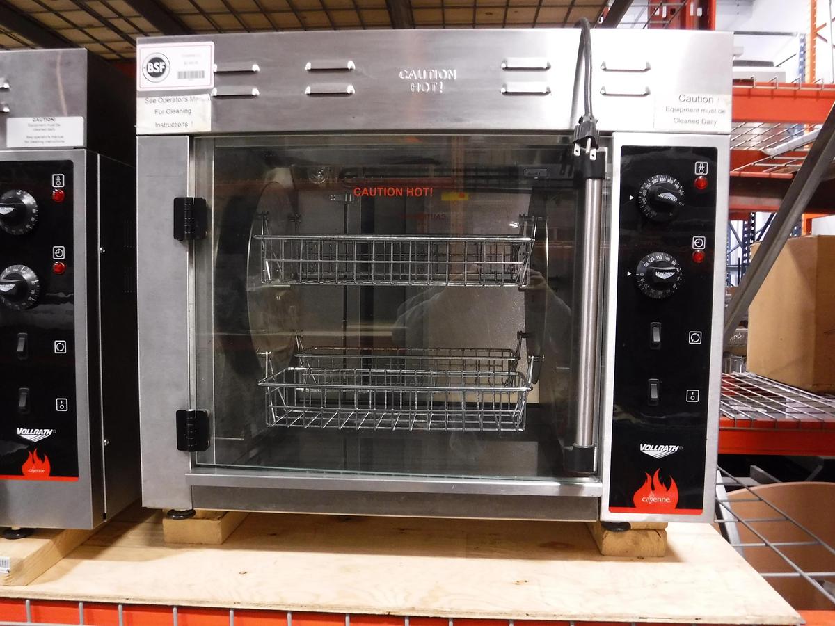 Used Vollrath CGA8008 Rotisserie Oven -WARRANTY