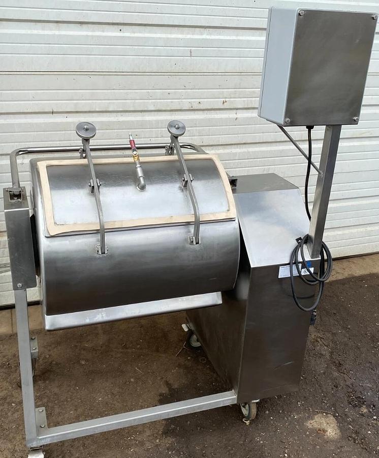 Used Daniels 200 pound Capacity Vacuum Tumbler