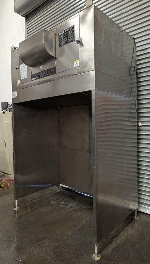Used Giles FSH-6 72" Large Multi-Appliance Floor Stand Hood - rare used item