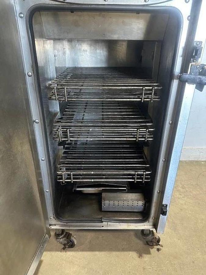 Used SOUTHERN PRIDE DH-65 SMOKE CHEF COMMERCIAL SMOKER ROASTING OVEN/BBQ PIT,208V 1PH