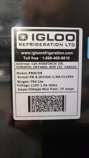 Refurbished Igloo PRSCD8 Refrigerated Display Case