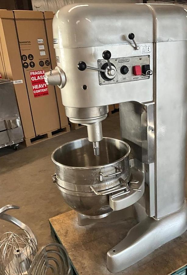 Used Hobart 80 qt mixer - moel M802