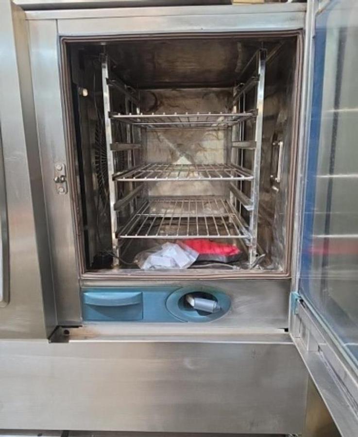 Used Rationale nat gas stacked self-cooking