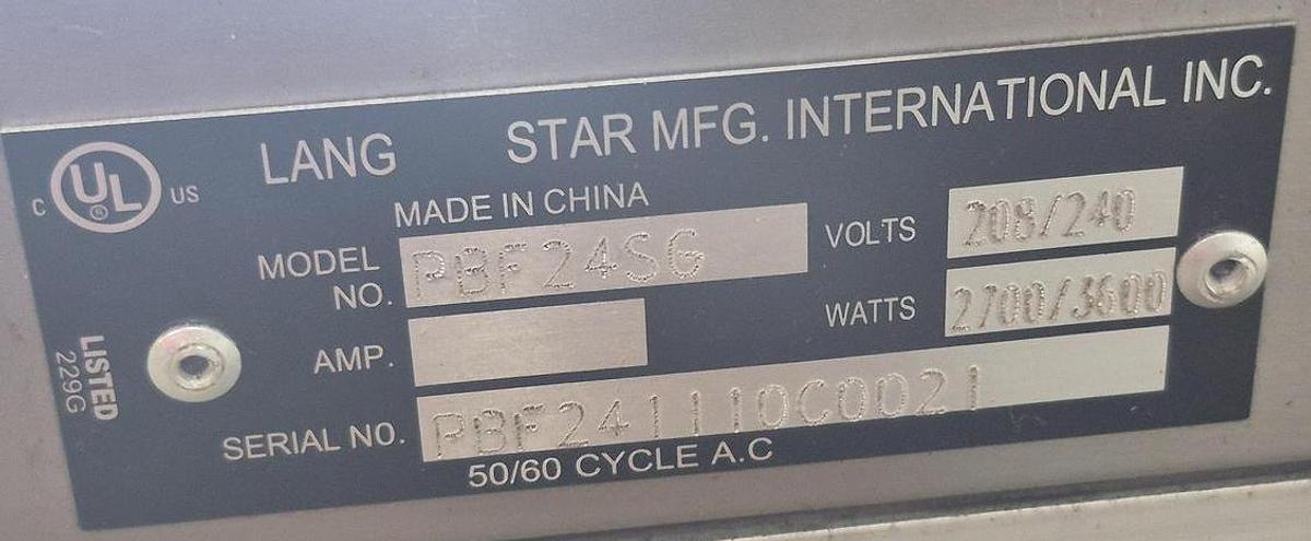 Used Star panini grill -