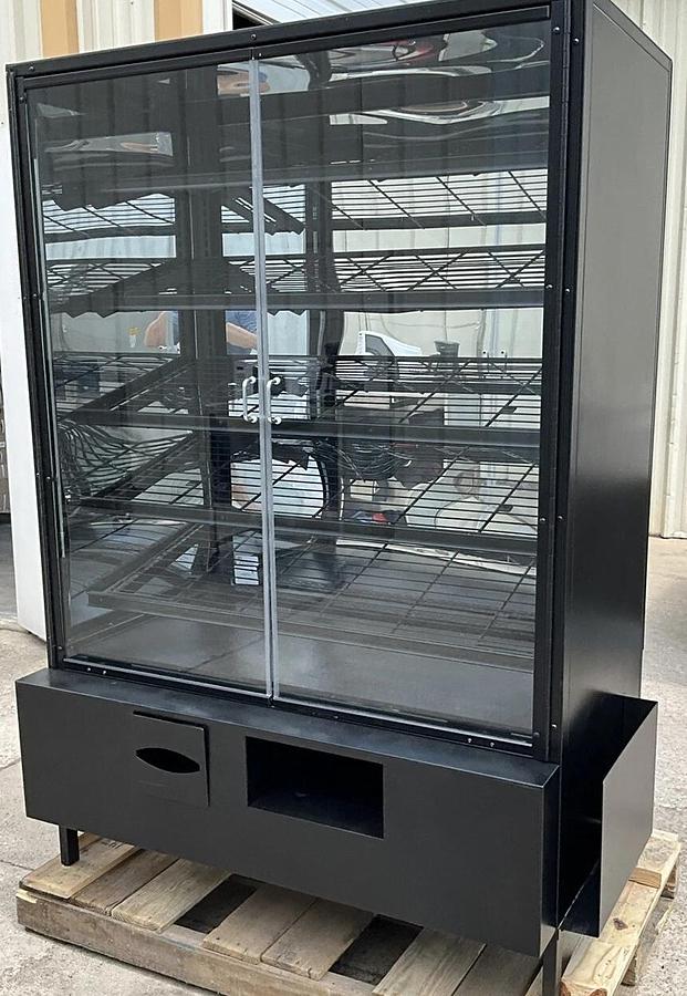 Used Marco BAK-619 Self Service Dry Bakery Case Vented Lighted Donut Pastry Bread 2