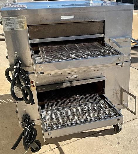 Refurbished 2018 CTX conveyor oven - Double stacked