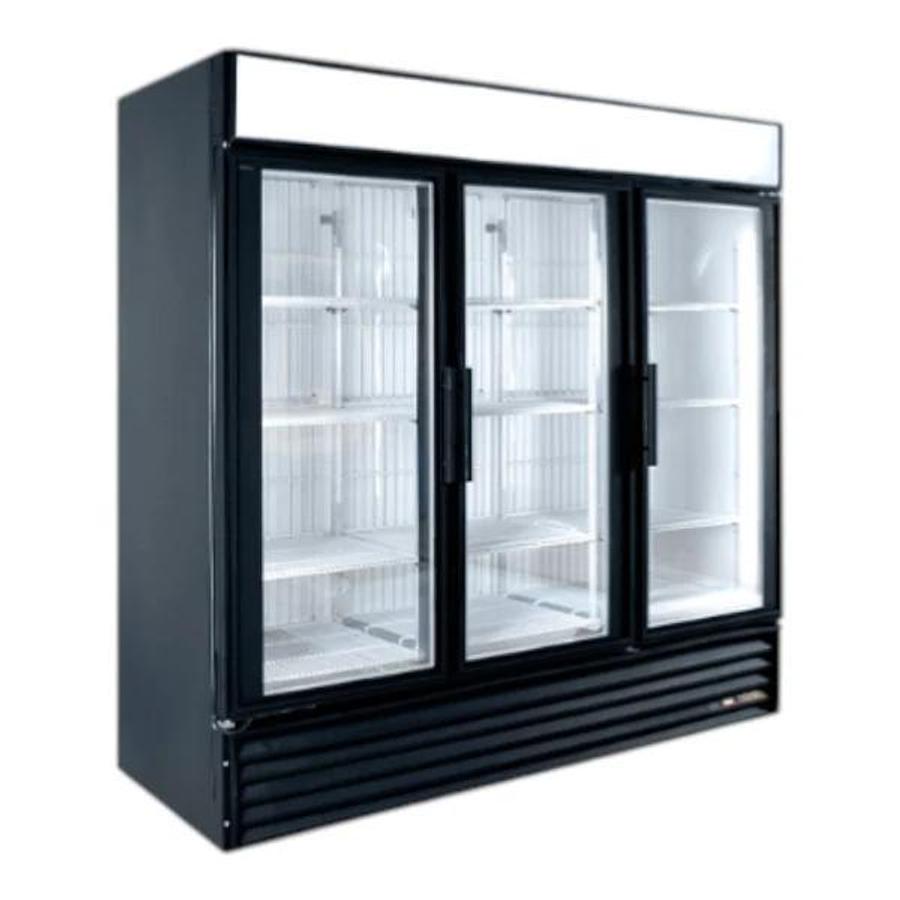 Used True GDM-72F 3 Glass Door Freezer - Refurbished