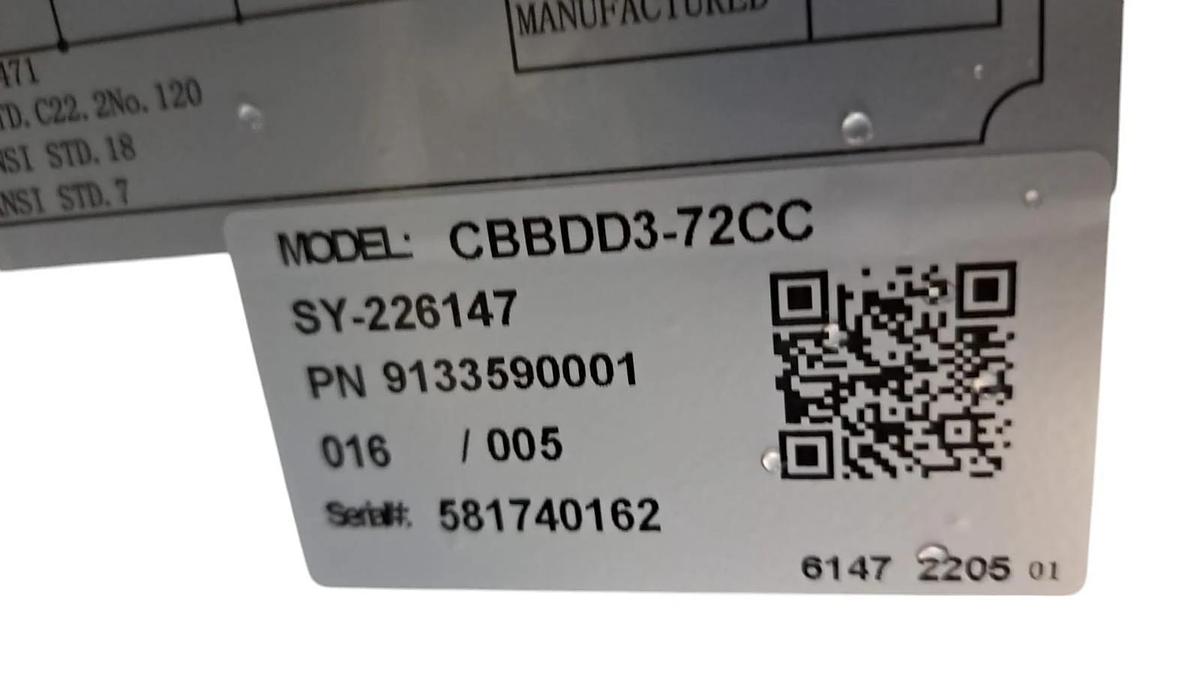 Used EFI CBBDD3-72CC Direct Draw Keg Refrigerator