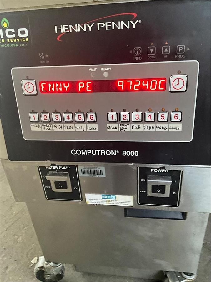 Used Henny Penny Commercial Gas Fryer