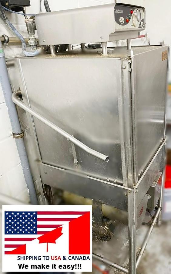 Used Jackson Tempstar High Temp Pass Thru Dishwasher - warranty