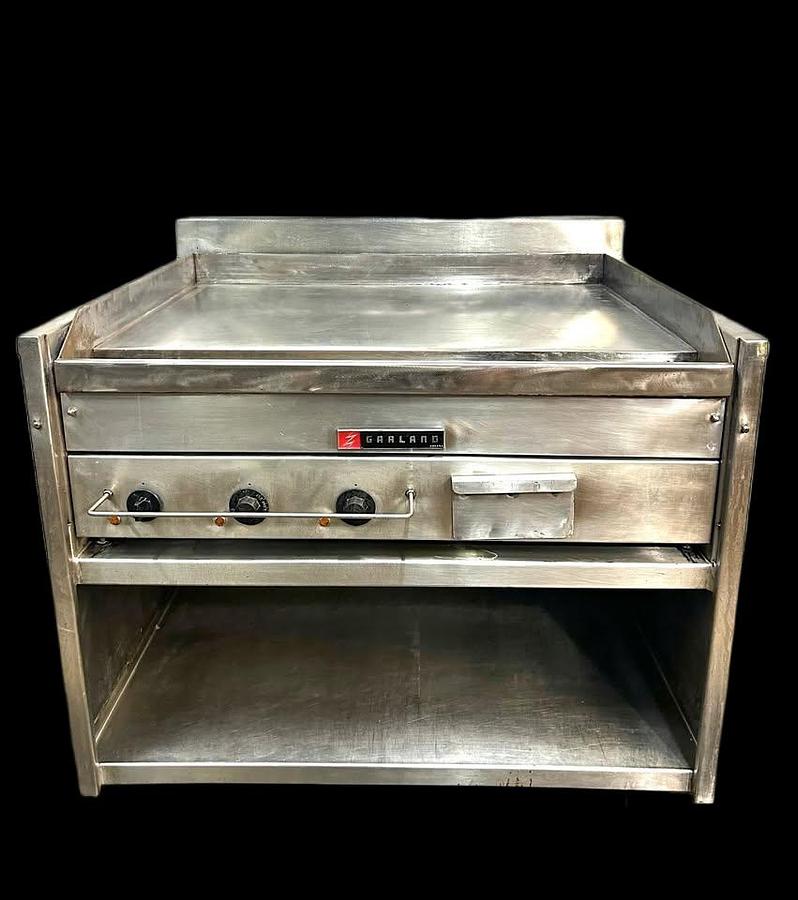 Used Garland 36" Electric Griddle on Stand