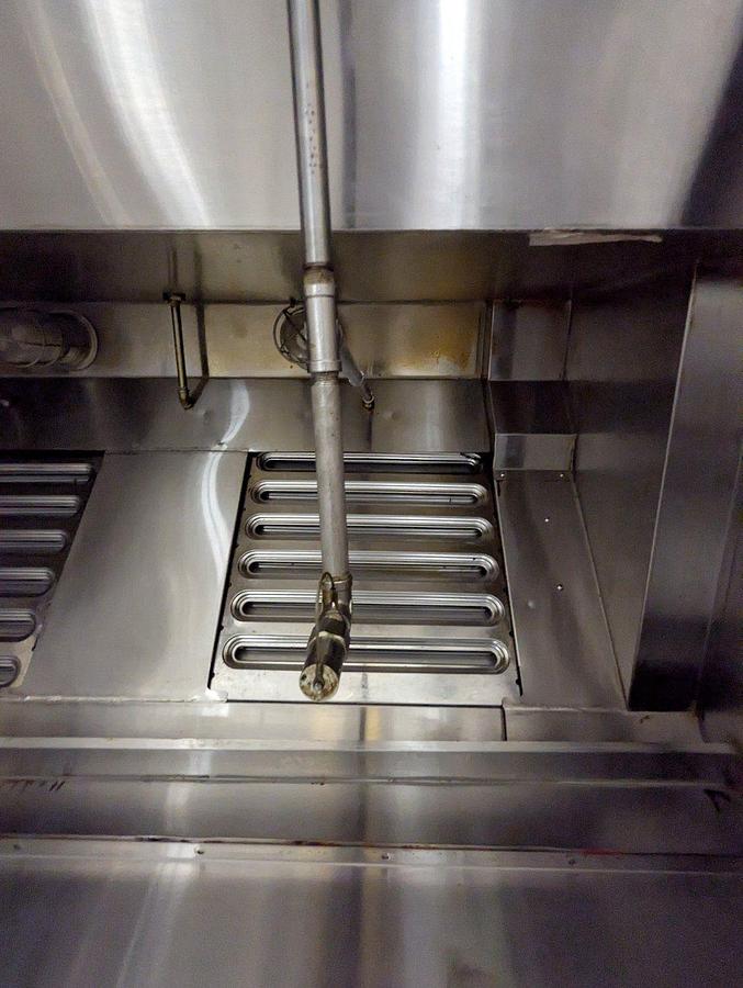 Used Giles FSH-6 72" Large Multi-Appliance Floor Stand Hood - rare used item