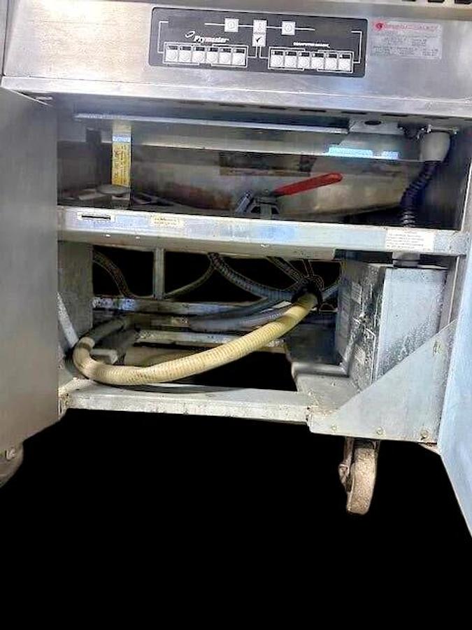Used FRYMASTER FPC128/236" ELECTRIC 2 FRYING WELLS, DUMP STATION, PASTA COOKING WELL