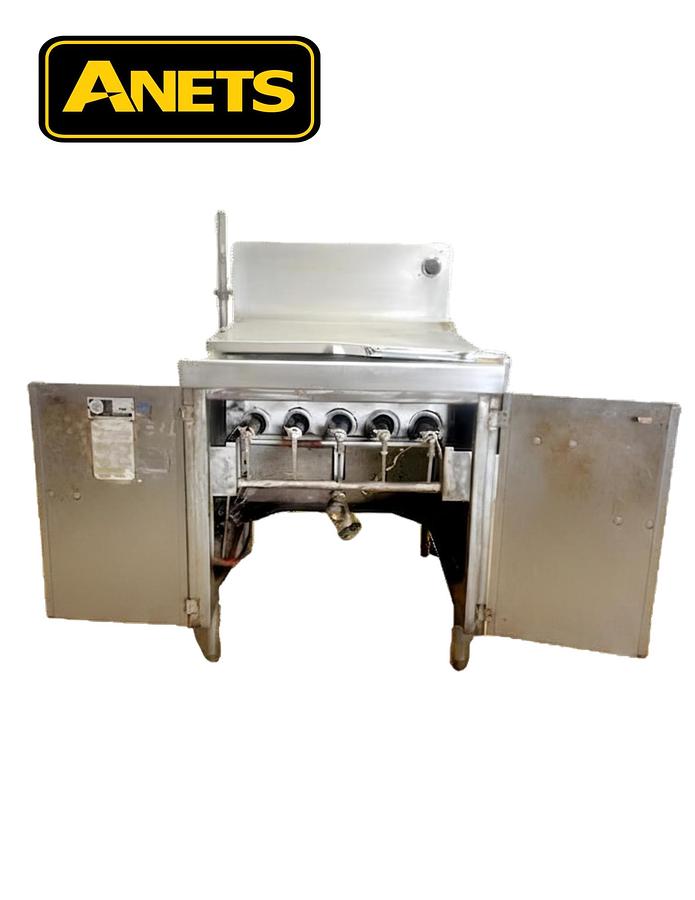 Used ANETS BFF24x24-B COMMERCIAL 24"x24" NATURAL GAS DONUT FRYER, 62500BTU/HR
