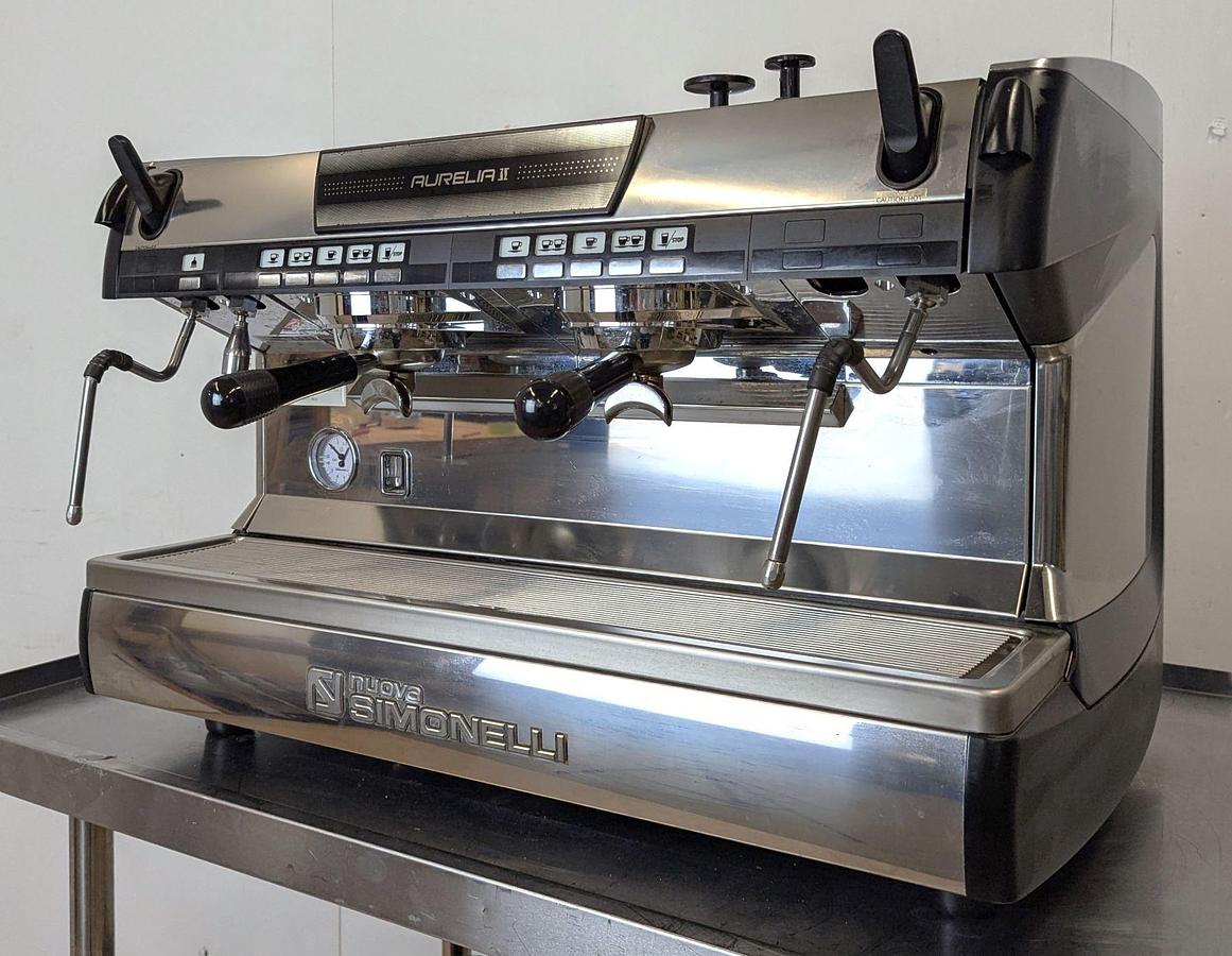 Used Nuova Simonelli AURELIA II Semiautomatic Espresso Machine - EXCELLENT CONDITION