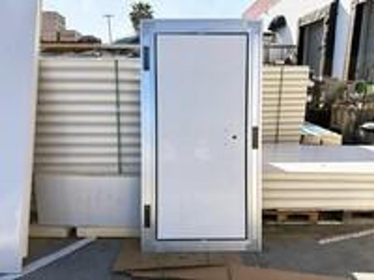 Used Walk in Freezer Man Door Heated