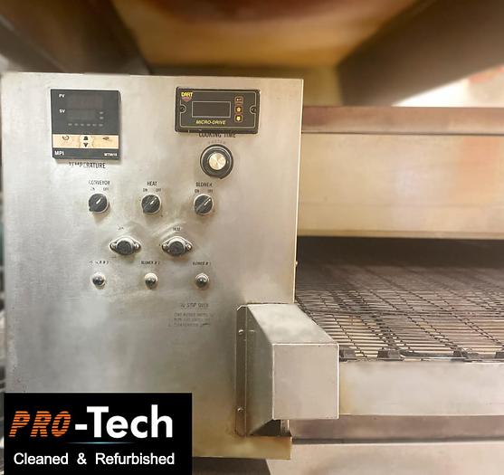 Refurbished Blodgett Double Stacked Gas Conveyor Pizza Ovens