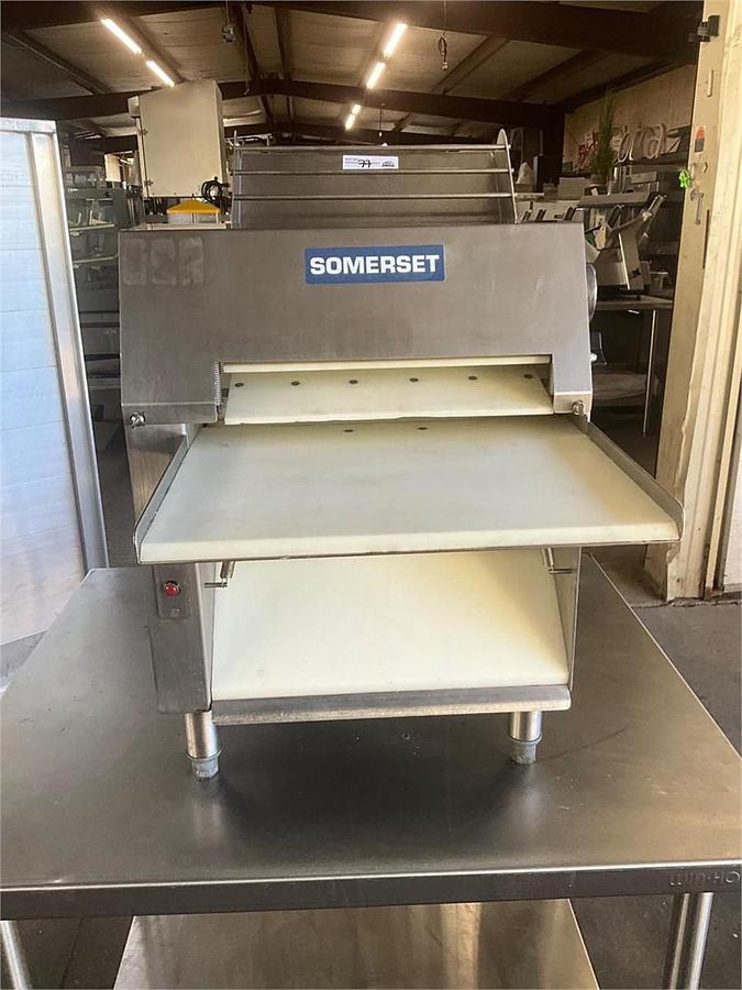 Used Somerset countertop dough sheeter roller