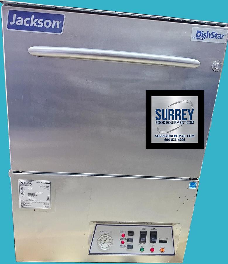 Used Jackson Undercounter Low Temperature Energy Efficient Dishwasher DISHSTAR LT