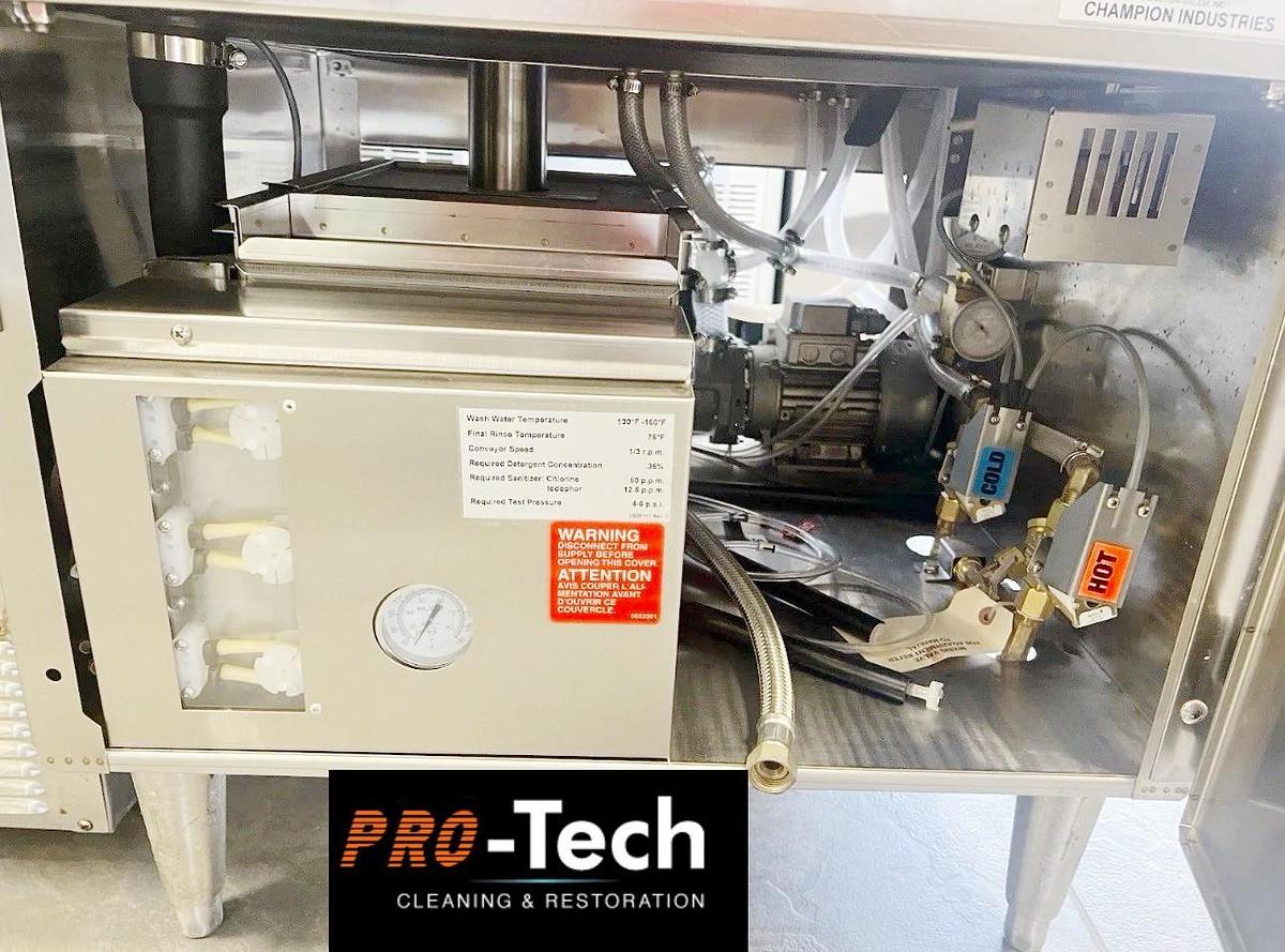 Moyer Diebel - Champion 2022 CG Rotary Glass Washer 208-230V 60Hz 1Ph - Never been used