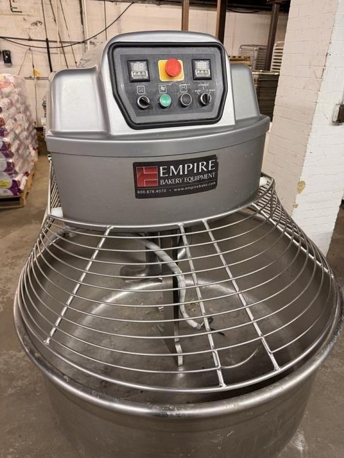 Used EMPIRE LOGIUDICE 200 QT SPIRAL MIXER